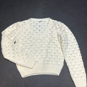 ASTR the label cream colored sweater NWT size medium